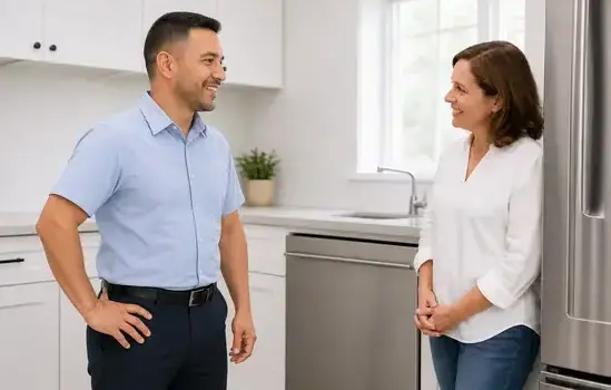 Appliance repair technician in Freehold, NJ